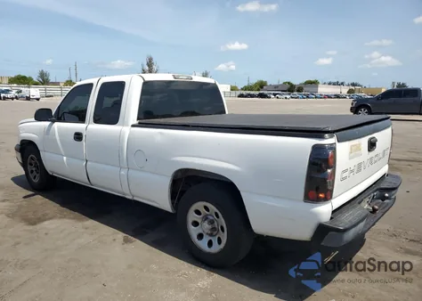 2006 Chevrolet Silverado C1500 из США, поврежденный, VIN 1GCEC19X76Z186496